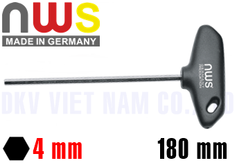 Lục giác chữ T NWS 304-4,0-SB