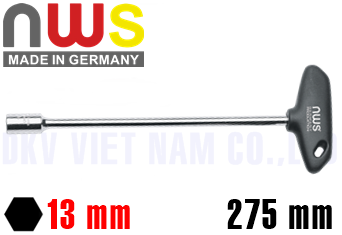 Lục giác chữ T NWS 307-13,0