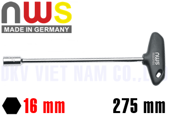 Lục giác chữ T NWS 307-16,0
