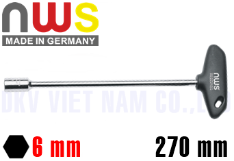 Lục giác chữ T NWS 307-6,0-SB