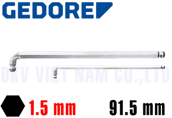 Lục giác Gedore 42 KEL 1,5
