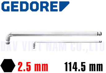 Lục giác Gedore 42 KEL 2,5