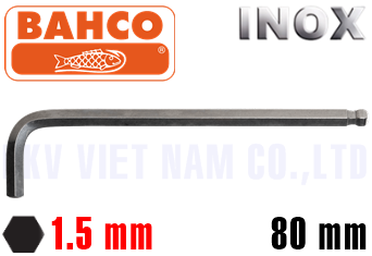 Lục giác Inox Bahco SS324-1.5