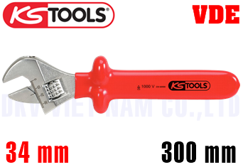 Mỏ lết cách điện KS Tools 117.1254