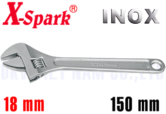 Mỏ lết Inox X-Spark 8115-1004