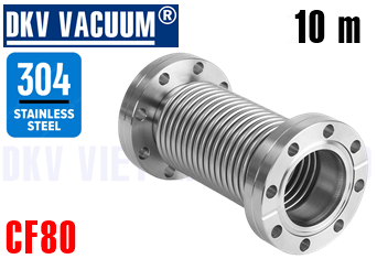 Ống dây chân không CF80, 10 mét