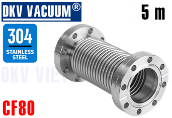 Ống dây chân không CF80, 5 mét