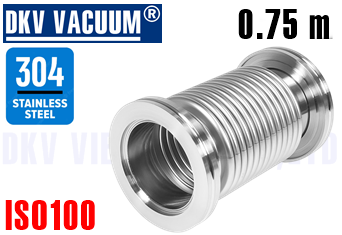 Ống dây chân không ISO100, 0.75 mét