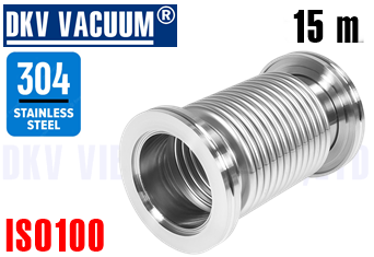 Ống dây chân không ISO100, 15 mét