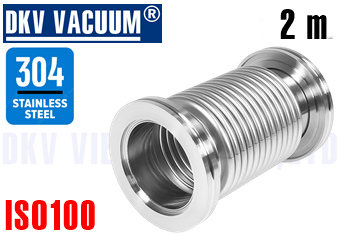 Ống dây chân không ISO100, 2 mét