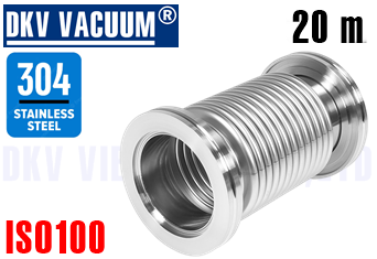 Ống dây chân không ISO100, 20 mét