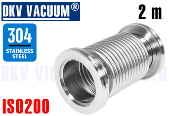 Ống dây chân không ISO200, 2 mét