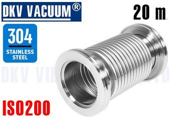 Ống dây chân không ISO200, 20 mét