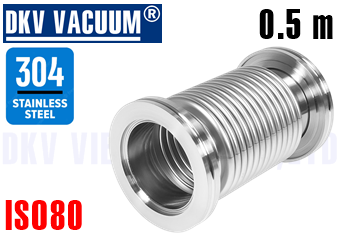 Ống dây chân không ISO80, 0.5 mét