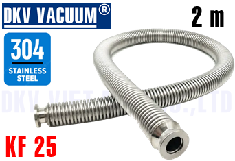 Ống dây chân không KF25, 2 mét