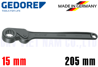 Cờ lê tròng Gedore 31 KR 8-15