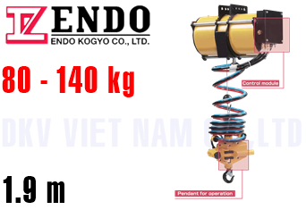 Pa lăng cân bằng khí nén Endo EHB-130 + MS-ATC