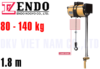 Pa lăng cân bằng khí nén Endo EHB-130C + MS-A