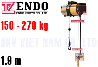 Pa lăng cân bằng khí nén Endo EHB-270 + MS-A
