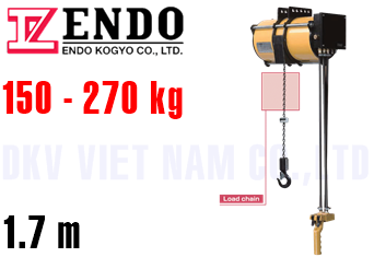 Pa lăng cân bằng khí nén Endo EHB-270C + MS-A