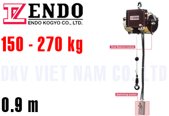 Pa lăng cân bằng khí nén Endo EHB-270CR + BC2-H