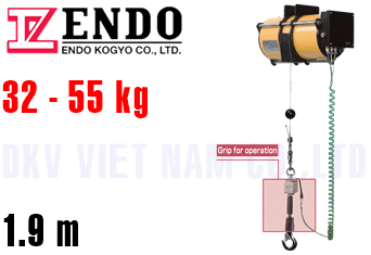 Pa lăng cân bằng khí nén Endo EHB-50 + MS-AG