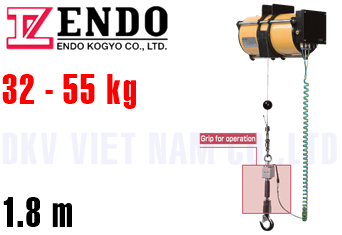 Pa lăng cân bằng khí nén Endo EHB-50C + MS-AG