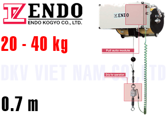 Pa lăng cân bằng khí nén Endo EHB-50S + ABC-5G-B