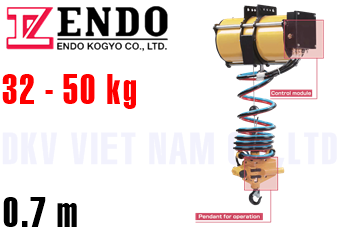 Pa lăng cân bằng khí nén Endo EHB-50S + MS-ATC