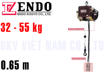 Pa lăng cân bằng khí nén Endo EHB-50SC + BC2