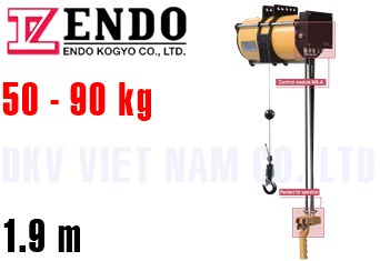 Pa lăng cân bằng khí nén Endo EHB-85 + MS-A