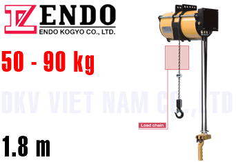Pa lăng cân bằng khí nén Endo EHB-85C + MS-A
