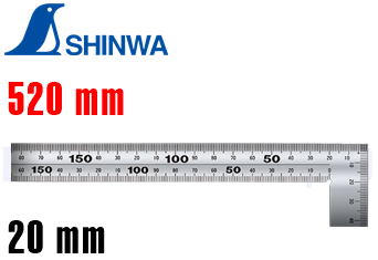 Thước đo góc Shinwa 11207