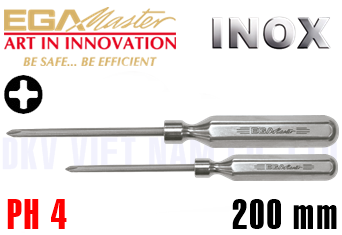 Tô vít 4 cạnh Inox Egamaster 38162