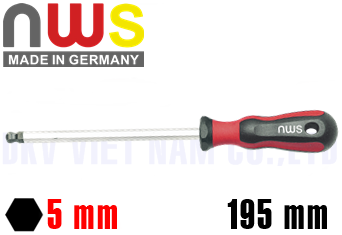 Tô vít 6 cạnh NWS 013-5,0-100