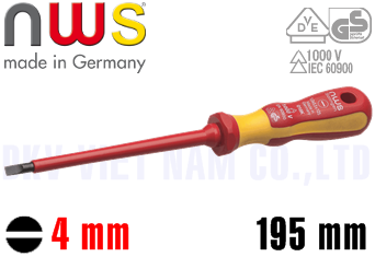 Tô vít cách điện NWS 018K-4-100