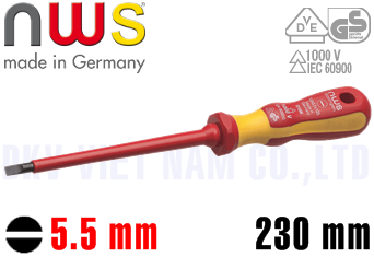 Tô vít cách điện NWS 018K-5,5-125