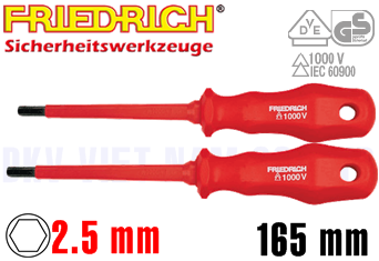 Tô vít cách điện Friedrich 229258