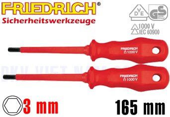 Tô vít cách điện Friedrich 229302