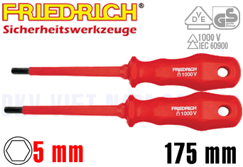 Tô vít cách điện Friedrich 229500