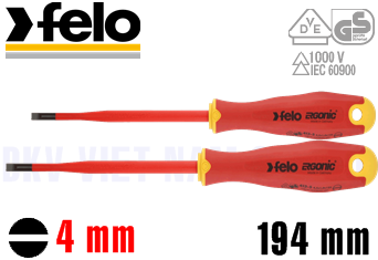 Tô vít cách điện Felo 413 040 90
