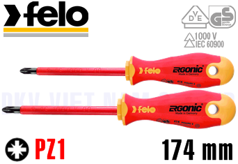 Tô vít cách điện Felo 415 102 90