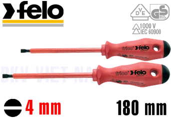 Tô vít cách điện Felo 513 040 90
