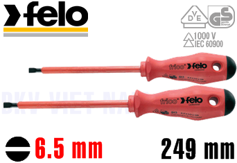 Tô vít cách điện Felo 513 065 90