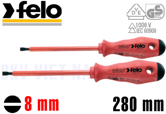 Tô vít cách điện Felo 513 080 90