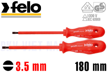 Tô vít cách điện Felo 613 035 90