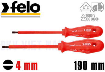 Tô vít cách điện Felo 613 040 90