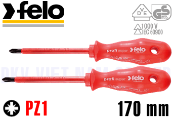 Tô vít cách điện Felo 615 102 90
