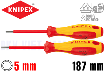 Tô vít cách điện Knipex 98 13 50
