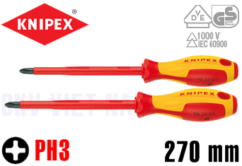 Tô vít cách điện Knipex 98 24 03